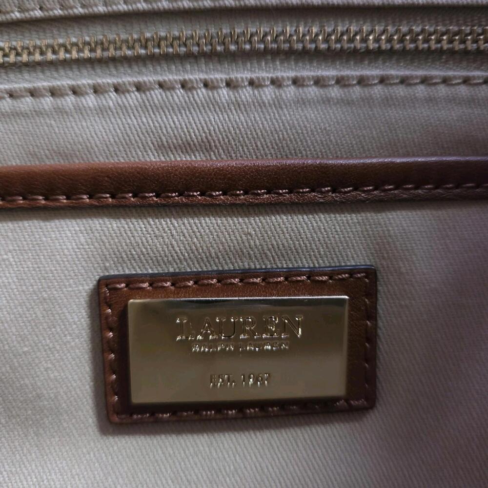 Lauren Ralph Lauren Python-Print Canvas Large Dev… - image 7